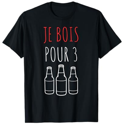 Elle Mange Pour Deux Je Bois Pour Trois Annonce Grossesse T-Shirt