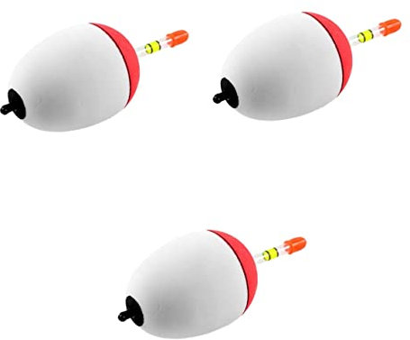 Gogogmee 3pcs Fishing Floats Sets Eva Glow Sticks Floaters for Carp Beach and Lake Fishing