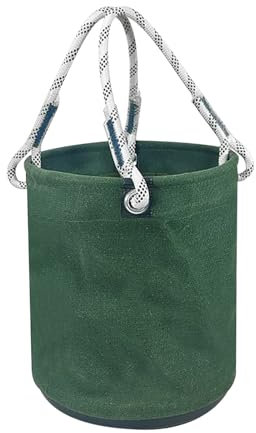 Secchio Portautensili Elettricista, Organizzatore Per Attrezzi Elettrici Con Tasche, Tascone da Lavoro Leggero e Robusto per Professionisti di Giardinaggio Costruzioni Falegnameria