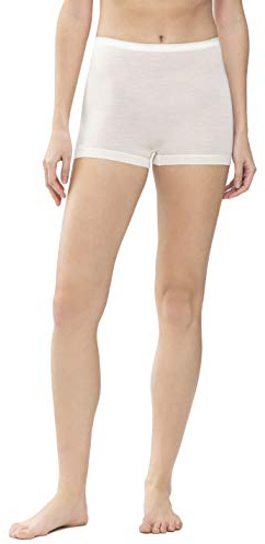 Mey Damen Panty Taillensitz Serie Wool&Silk | Slip mit Taillensitz und Glanzbund, Weiche Beinabschlüsse, Baumwolleinsatz, Seidiges Tragegefühl, Merino-Schurwolle, 38-48
