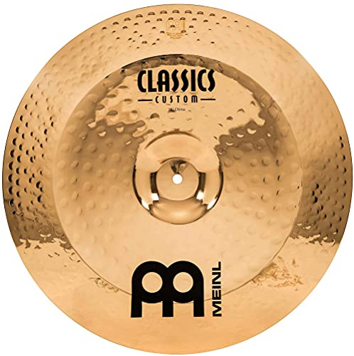 Meinl Cymbals Classics Custom Brilliant Plato China de 18 pulgadas (45,72cm) Platillos de Batería - Bronce B12, Acabado Brillante (CC18CH-B)