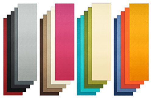 Flächenvorhang Schiebegardine halbtransparent Wildseide Optik Schiebevorhang ca. 60x245 cm Vorhang Gardine #1135 (braun dunkel)