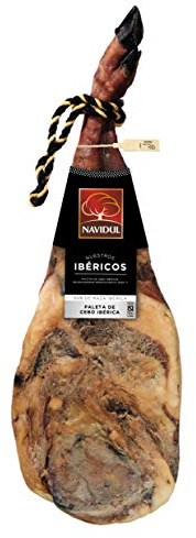 Navidul Paleta de Cebo Ibérica, Jamonero y Cuchillo - 4.25 kg