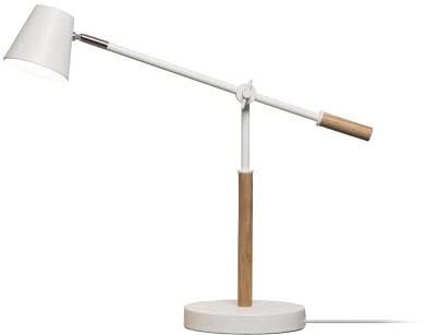 UNILUX Lampe LED Vicky 5W. 3 intensités. Port USB sur le socle. Bois FSC. 50 000h. 100 lm/W. A+