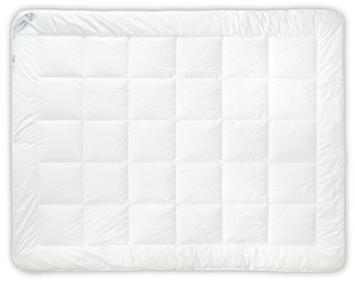 Bettdecke Winterdecke Steppdecke für Winter Warme für Allergiker Duo-Steppbett 100% Baumwolle 135x200 155x200 180x200 200x220 Weiß Waschbar 60 Grad Gute Qualität mit Öko-Tex Standard (180x200 cm)