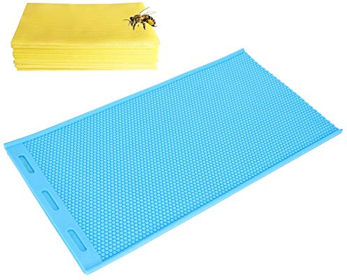 2PCS Beeswax Press Sheet Mould Rubber Beeswax Press Sheet Mould Wax Sheet Bee Hives Kit Design Beeswax Candles Kit