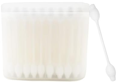 400pcs Safety Paper Cotton Swabs with Large Tips for Infants,Toddlers, Babies, Kids and Children