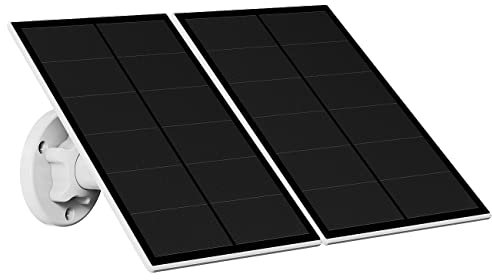 2 panneaux solaires 5 W pour caméra IP avec port Micro-USB [revolt]