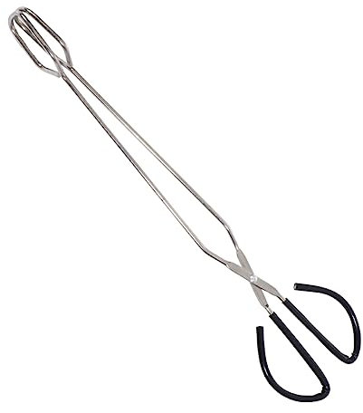 Yardwe Pinza Per Barbecue in Acciaio Inossidabile Pinza Lunga Antiscottatura Per Alimenti Acciaio Inossidabile Accessori Da Cucina Per Cucinare e Servire