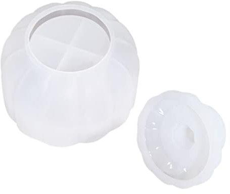 Lurrose 3stücke Silikon Kürbis Aufbewahrungsbox Form Kreative Epoxidharz Gießform Für Schmuck Kleine Und Deko Langlebige Silikonmould Für Bastelprojekte