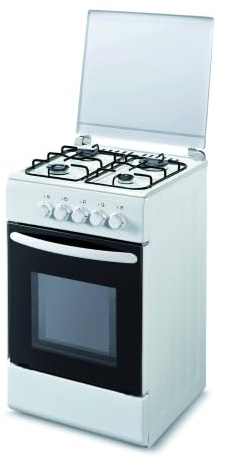 Cucina a Gas 4 Fuochi con Forno