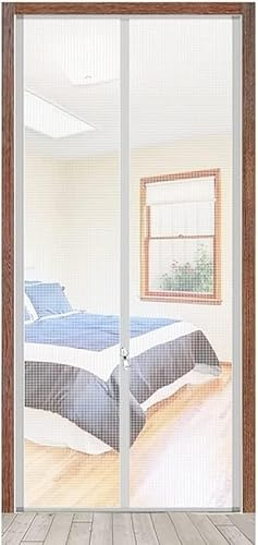 Katzengitter Balkontür 70cm X 200cm, Cat Screen Katzennetz Für Balkon, Haustiere Bildschirm TüR, Katzengitter Für TüR, Verhindern DASS Katzen Aus Laufen, Für Wohnzimmer, Schlafzimmer, KüChe(100x210cm)