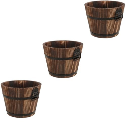 Ciieeo 3 Pièces Cuiseur À Riz À Sushi Oke Outils De Fabrication De Sushi Bol De Refroidissement du Riz Cuve De Mélange Hangiri Bol De Riz Seau De Sauna Bol De Service De Riz
