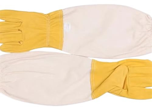 VAYEODEYU Bienenzucht-Anzug, Imkeranzüge, schützende Imkerjacke, Overall mit Kapuze, Schleier, Kittel, Ausrüstung, Imkerhut, Ärmel, Imkeranzug, Bienenkleid(Xxl)