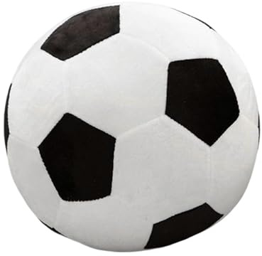 Genérico Pallone da calcio imbottito - Vivid Sports Ball Soccerball Peluche | Cuscino in peluche da calcio, regalo di calcio con palla di peluche per e relax