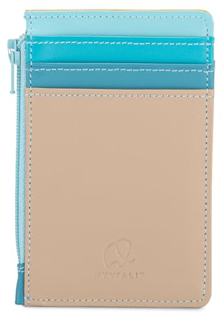 MyWalit Kreditkortshållare med myntpurse, unisex vuxenplånbok, sardinia, 155 cm, Sardinia, 69 PULGADAS