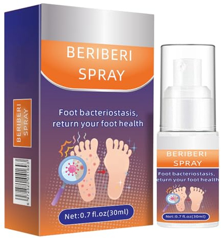 Spray Contra el Mal Olor de los Pies, Spray Desodorizante Para Pies 30ml, Eliminación de Olores y Prevención de Sudor para Deportes Clima Cálido Viaje