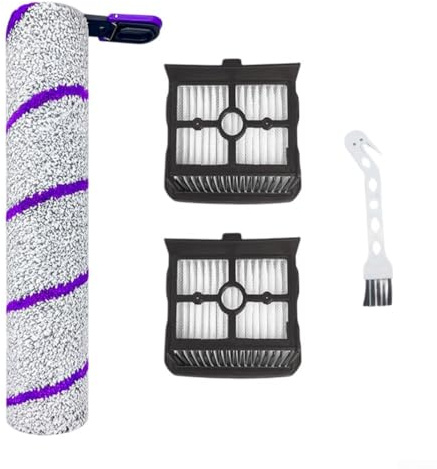Main Side Brush Filter Mop Cloth Kit For Narwal S20 Pro Cordless Vacuum Mop Replacement Set Including Roller Brush Filters, Lint Brush, And Cleaning Brush For Dust And Hair Removal(A)