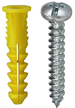 L.H. Dottie 2 AK Anker Kit, 10 von 1 Länge Schraube, 122 Anker, gelb