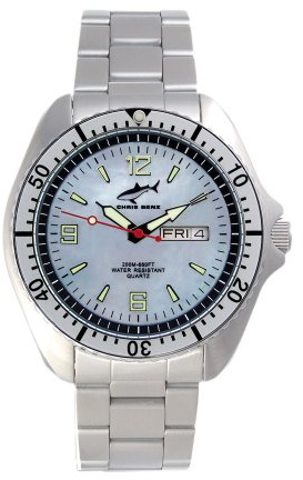 Chris Benz One Man CBO-H-SI-MB- Elegante Herrenuhr Taucheruhr