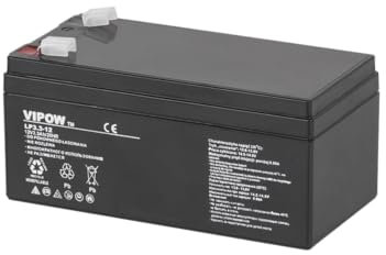 VIPOW-batterie au ploMB-gel 12 v 3,3 ah (gelakku bAT0219)