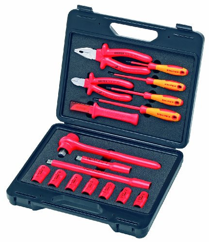 KNIPEX 98 99 11 17 Piece 1,000V Insulated Tool Kit