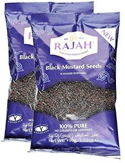 Rajah Semillas de mostaza negra (2 x 100 g)