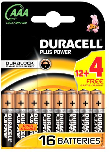 Duracell Plus Power Single-use battery AAA Alcalino 1,5 V