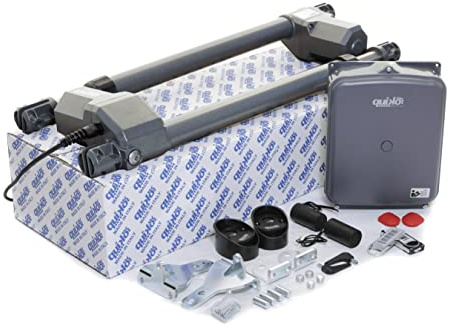 QUIKO Swing Gate kit - Gate Automation -Dual Kit- Made in Italy- 2 Remotes