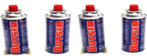 ANGOPE Gas de 227Gr Pack, Multicolor, 4 x Cartucho