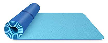 JMTLLYJD Yoga-Matte, Anfänger-Herren rutschfeste Yoga-Matte Erweitert Verdickungsübungsmatte Fitness-Matte Home-Matte 183 × 80cm, Dicke 6mm, 8mm (Farbe : A, größe : 8mm)