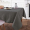 Nydel Abanico Tischdecke Damast Grau Quadratisch 160x250 cm