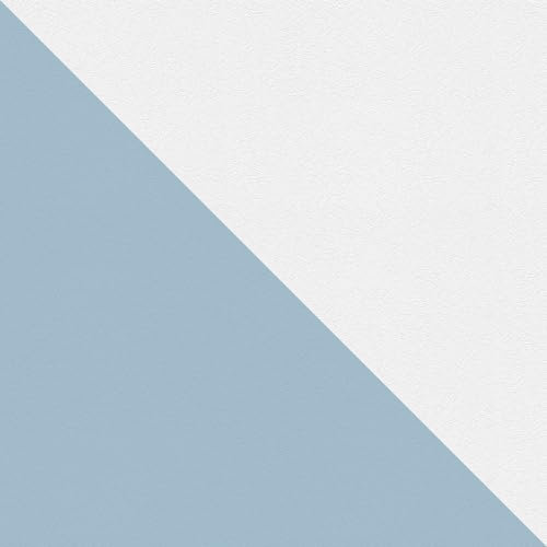 Profhome Struktur Tapete 573513-GU Vliestapete zum Überstreichen weiß 1,06 m x 25,00 m / 26,50 m2