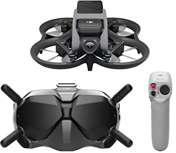 DJI Avata Fly Smart Combo (DJI FPV Goggles V2) – Erstperson-Ansicht Drohne UAV Quadcopter mit 4K stabilisiertem Video, Super-Wide 155° FOV, eingebauter Propellerschutz, HD Low-Latency Übertragung