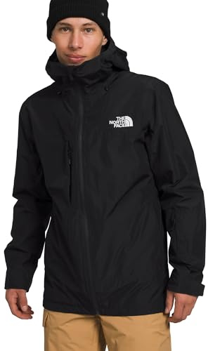 The North Face Men's ThermoBall Snow Triclimate Jacket - 3-in-1 Ski & Snowboard Coat, Waterproof Shell, Insulated Inner, TNF Black-NPF, Large