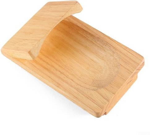 Oniissy Wood Oyster Clamp, Oyster Opener Shellfish Opener Tool Oyster Holder Oyster Shucking Clamp Wooden Shucking Oyster Pearl Shell Shucking for Home Restaurant (1pcs)