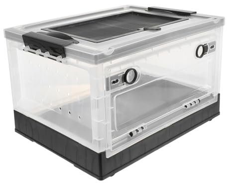 VILLFUL Faltbarer Hamsterkäfig Aus Robustem Kunststoff Sicherer Kleintier-breeding Box Geeignet Für Hamster Und Igel Platzsparende Haustier-unterkunft Langlebig Und Komfortabel Für Spiel u
