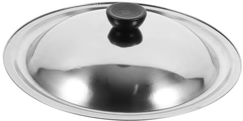 SHOWERORO Edelstahl Topfdeckel Für Bratpfanne Universaldeckel Für Töpfe Und Pfannen Wokdeckel Pfannenersatzdeckel Aus Edelstahl Kochgeschirrdeckel