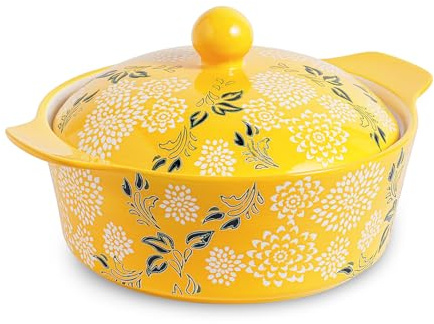 Wisenvoy Casserole Dish With Lid - Ceramic Baking Dishes For Oven