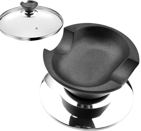 Replacement Pot Lid Knob - Casserole Glass Saucepan Lid Studs, Kettle Lid Strong Grip | Heat Resistant Bakelite Handle Top Knob Cover, Pan Lid Replacement Knob for Home Kitchen Cookware
