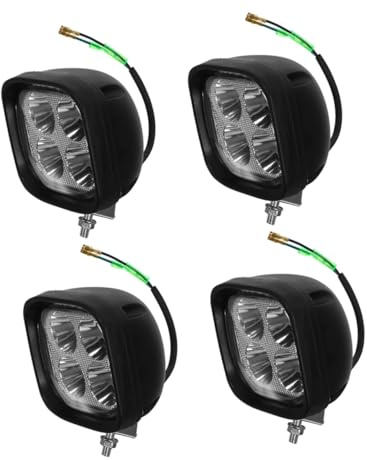 VALICLUD 4piezas Luces Led Para Carretilla Elevadora Faros Delanteros Potentes Ensamblaje Resistente Compatible Con Varios Modelos Fácil Instalación Para Seguridad El Trabajo