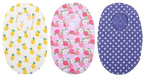 3 Pcs Reusable Ostomy Pouch Covers, Colostomy Bags, Washable Stoma Bag Covers/Odor Control for Colostomy/Ileostomy/Urostomy (Men/Women)