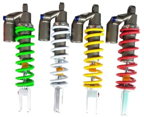 Motorcycle Air Shock Motorcycle 405mm Clamp Ends Air Gas Shock Absorber Universal Replacement For Beach ATV
