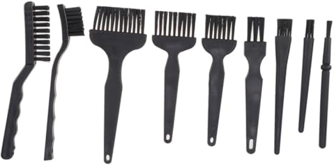 LOLIPPYY 11 Stück Antistatisches Bürstenset aus Kunststoff Handliche Kleine Reinigungsbürsten für Handys und Elektronik Staubfrei und Kratzfrei für Mobiltelefonpflege