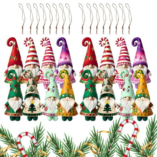Decorazione Per L'Albero Di Natale Minuscoli Addobbi In Legno Per Le Feste