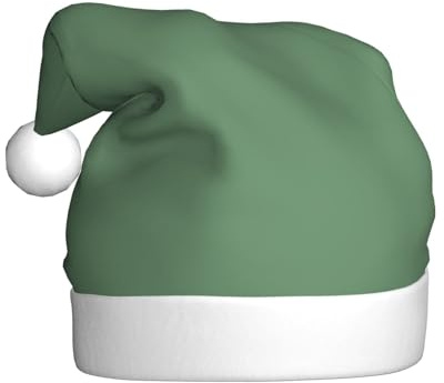 YYHWHJDE Winter melon green Pattern Christmas Hat for Adult quality festive accessory crafted soft, lightweight