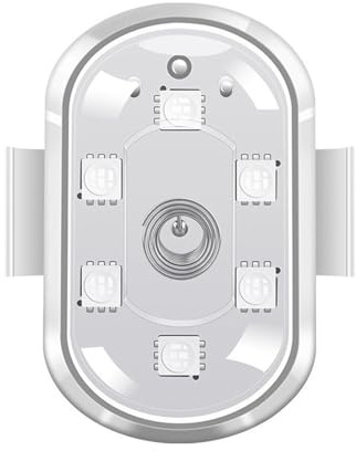 Doiyislem Feux Stroboscopiques Pour Voiture - Chargement USB Étanche Éclairage LED | Lampe Stroboscopique Clignotante d'Avertissement Auto,Pour Drone, Motocyclette, Vélo, Bateau RC, Scooter, Camion,
