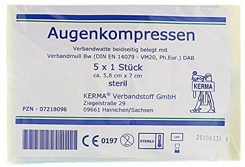 Augenkompressen 5,8x7 cm Steril