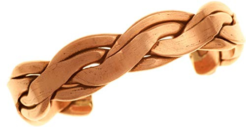 Aranato koppararmband män tung och stabil koppar utan magneter armband