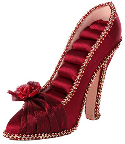 Brrnoo Soporte de joyería Expositor para joyas soporte para joyas High Heels, 4 Unidades Conjunto Pendiente Collar Pendientes Pulsera Anillo Zapatos Vestido Modelo de joyería Soporte de exhibición